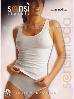 Майка CANOTTA SPALLA LARGA - SENSI