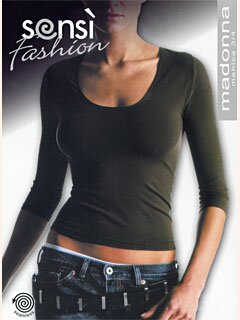 Футболка MAGLIA SCOLLO MADONNA MANICA 3/4