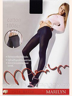Колготки COTTON 100 VITA BASSA