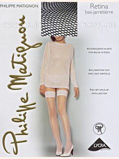 RETINA bas-jarretiere чулки