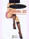 FOLLETTO 20 гольфы лайкра (2 п.)