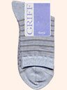 DONNA mel.2 меланж полоска GRIFF носки женские
