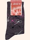 DONNA W20 цветочки GRIFF носки женские