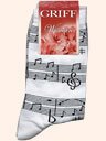DONNA W22 нотки GRIFF носки женские