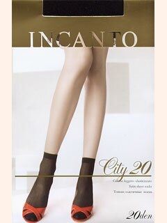CITY 20 lycra INCANTO (2 п.) носки