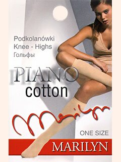 PIANO COTTON гольфы